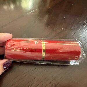 Laura Gellar retractable Kabuki Brush red Limited Edition -NEW